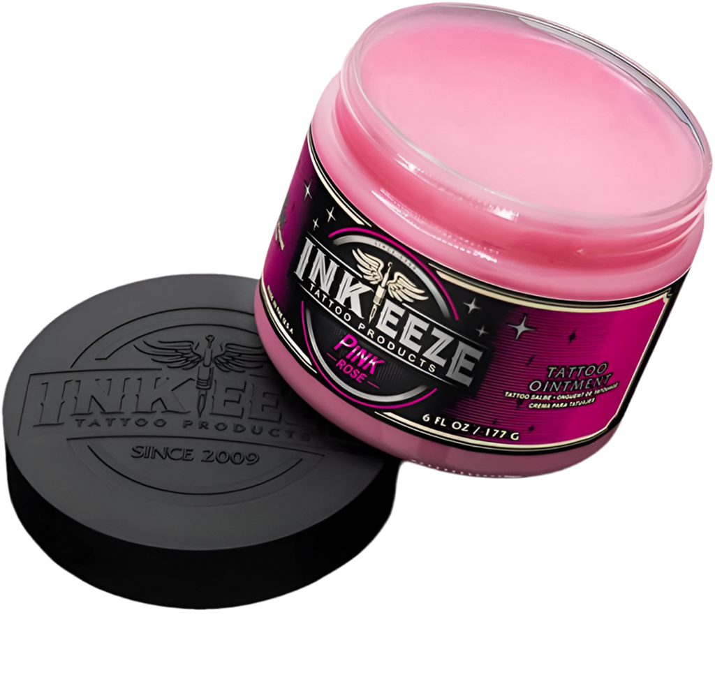 INK-EEZE - Pink Rose Glide Tattoo Ointment – Ink Cosmetics