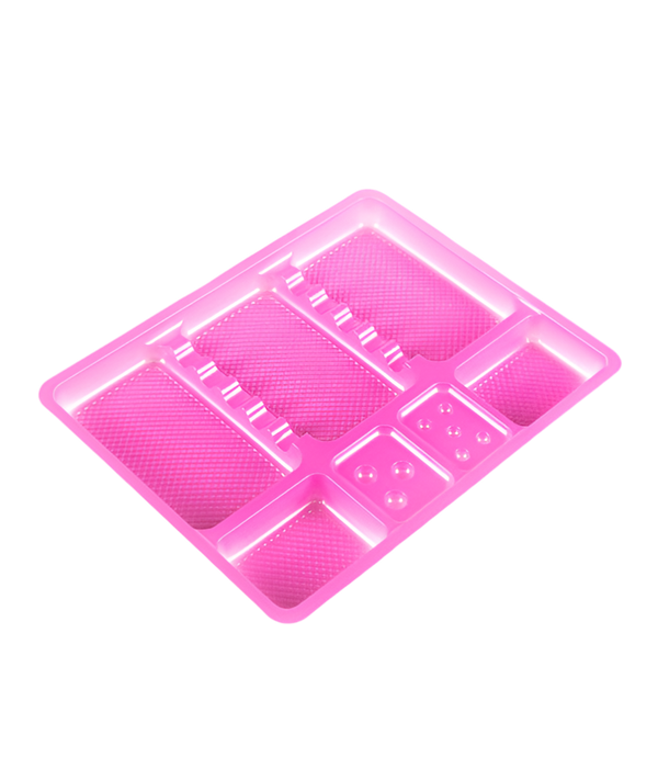 INSTRUMENT TRAYS PINK - 100PCS