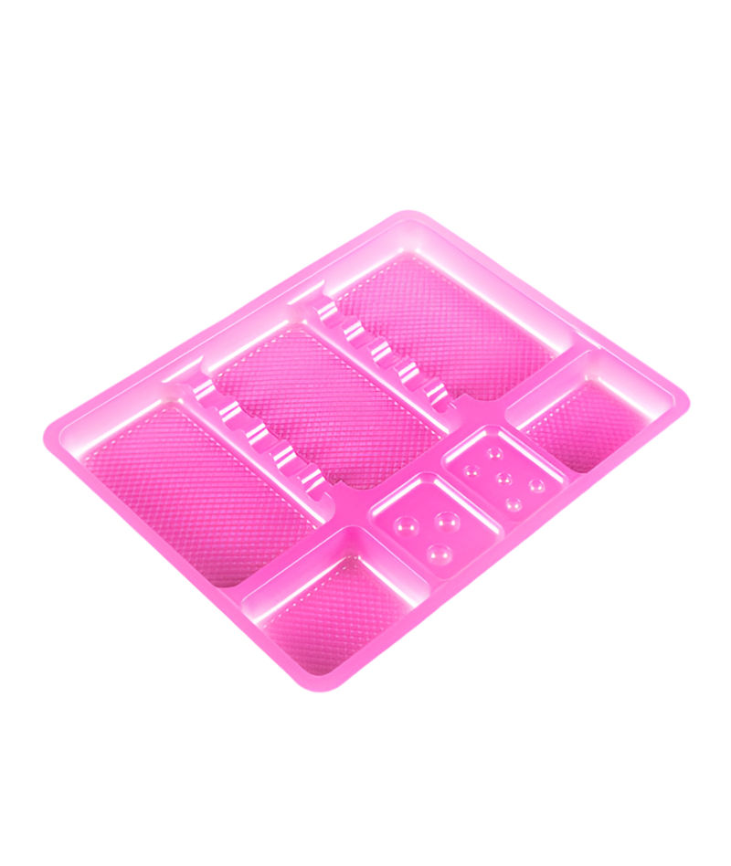 INSTRUMENT TRAYS PINK - 100PCS