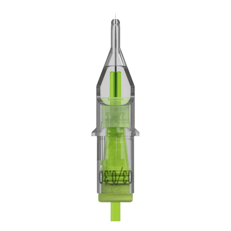 Stellar 2.0 Cartridges - 0.35MM Round Liner - Long Taper - Needle Size 3