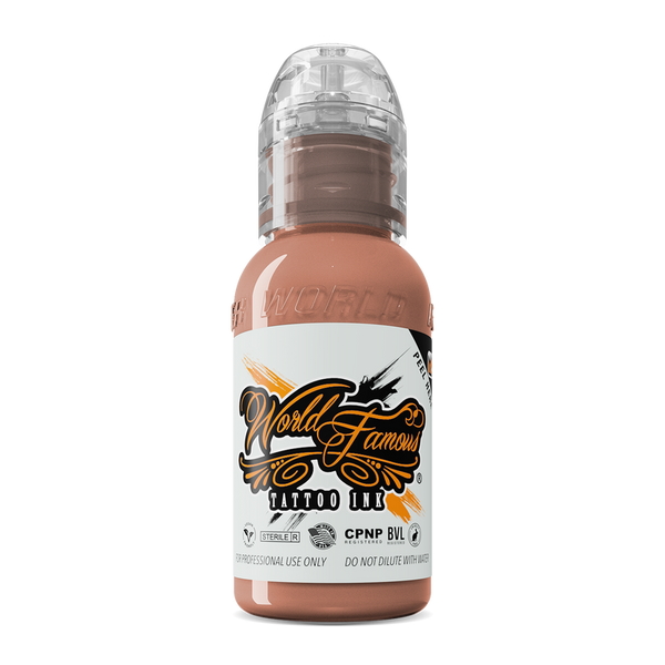 World Famous Ink - Pink Ribbon Bright Peach - 30ml (1oz)