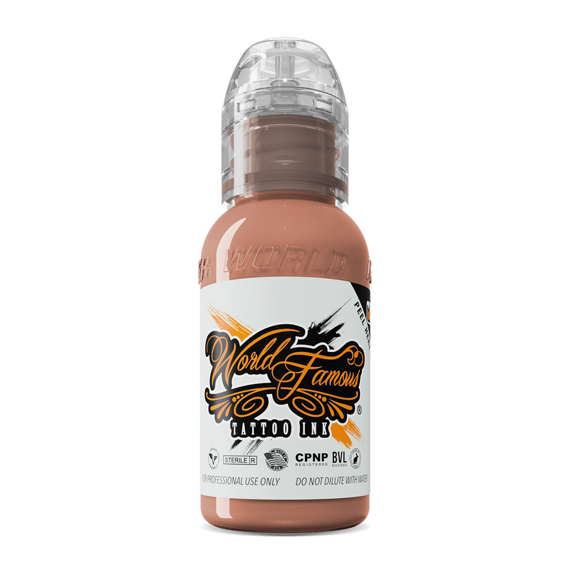 World Famous Ink - Pink Ribbon Bright Peach - 30ml (1oz)