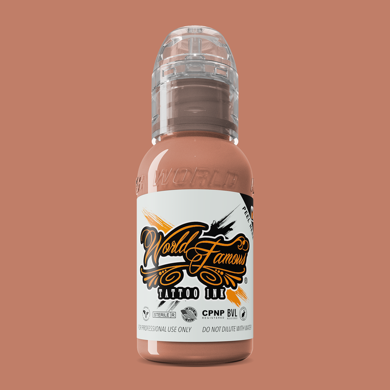 World Famous Ink - Pink Ribbon Bright Peach - 30ml (1oz)