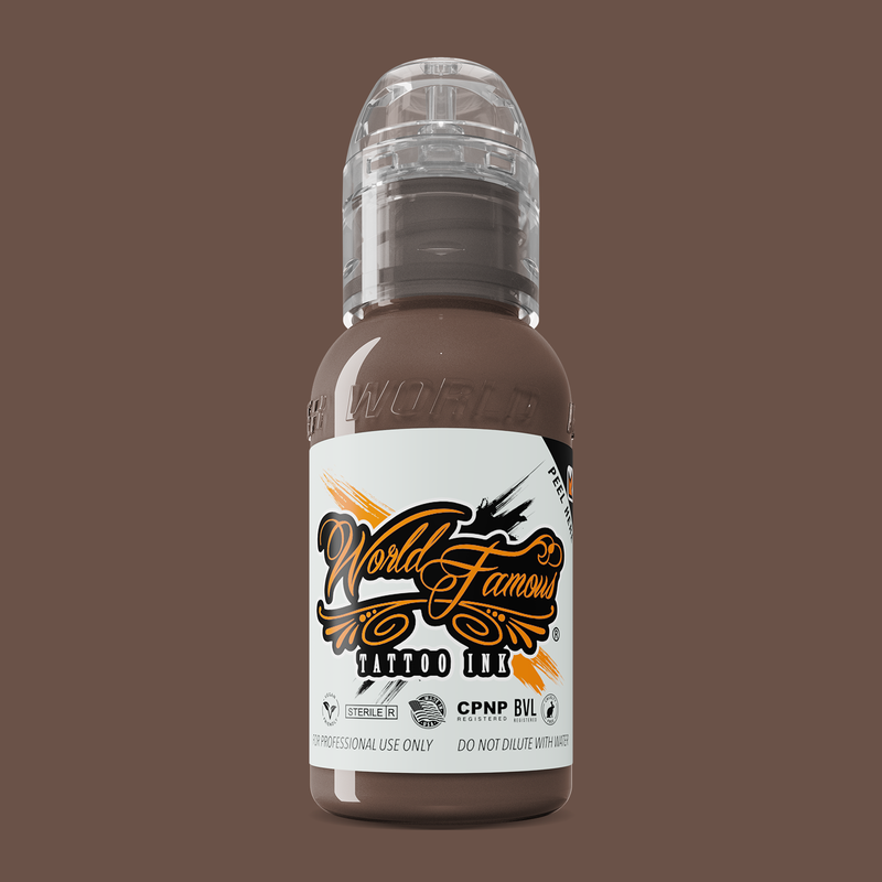 World Famous Ink - Pink Ribbon Cool Mink - 30ml (1oz)