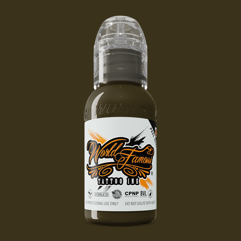 World Famous Ink - Pink Ribbon Dark Tan - 30ml (1oz)
