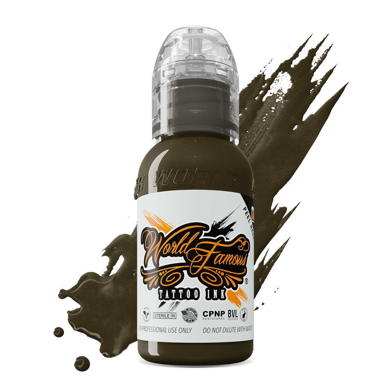 World Famous Ink - Pink Ribbon Dark Tan - 30ml (1oz)