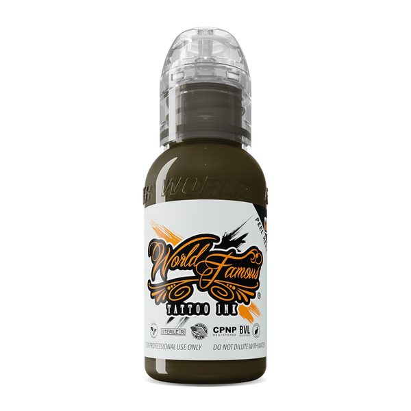 World Famous Ink - Pink Ribbon Dark Tan - 30ml (1oz)