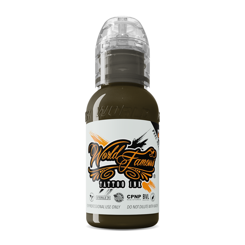 World Famous Ink - Pink Ribbon Dark Tan - 30ml (1oz)
