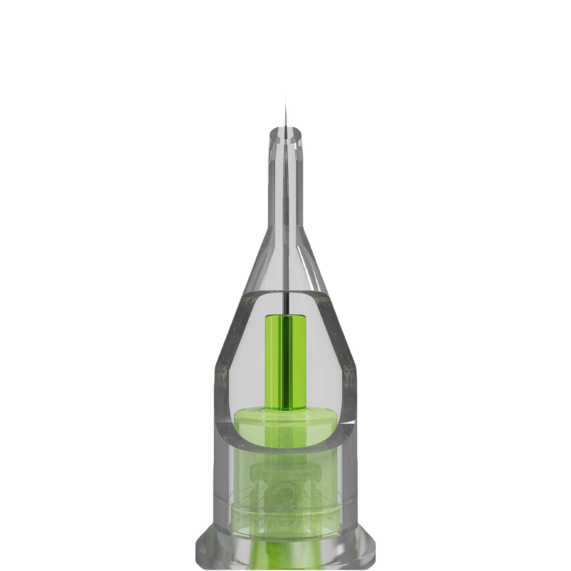 Stellar 2.0 Cartridges - 0.35MM Round Liner - Long Taper - Needle Size 3