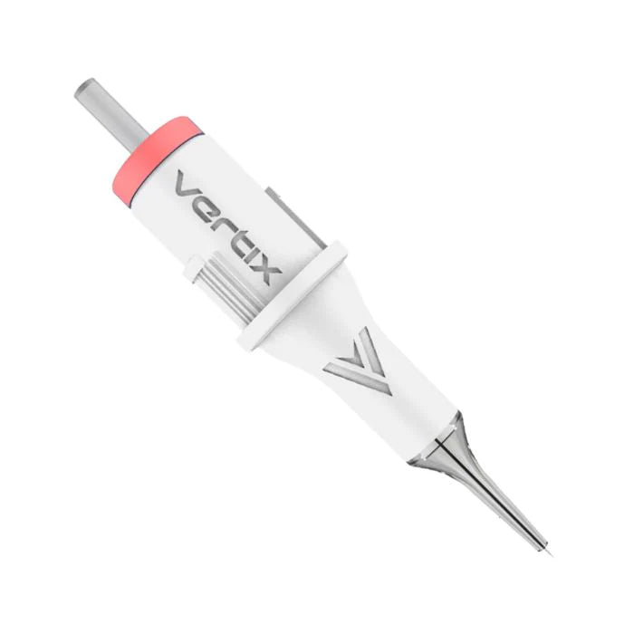 Vertix Pico Cartridges 0.25mm Round Liner Long Taper Needle Size 03 x 20 per box