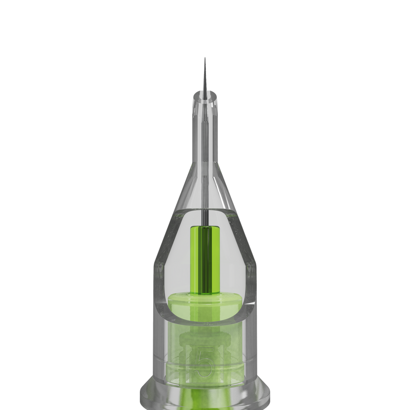 Stellar 2.0 Cartridges - 0.35MM Round Liner - Long Taper - Needle Size 5