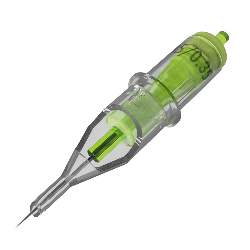 Stellar 2.0 Cartridges - 0.35MM Round Liner - Long Taper - Needle Size 5