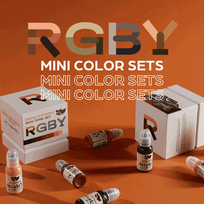 World Famous - Sasha Okharin RGBY complete Set of 16 1oz (Red, Green ...