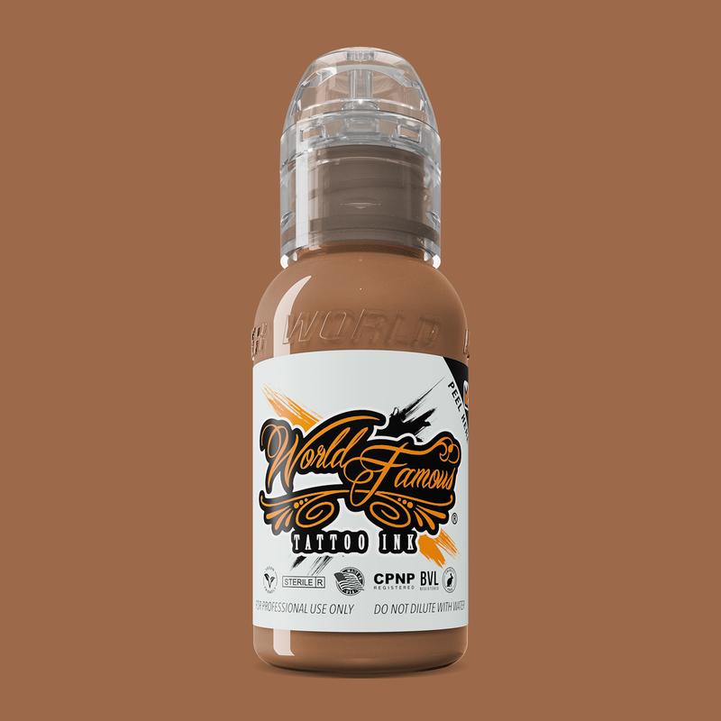 World Famous Ink - Pink Ribbon Tan Mink - 30ml (1oz)