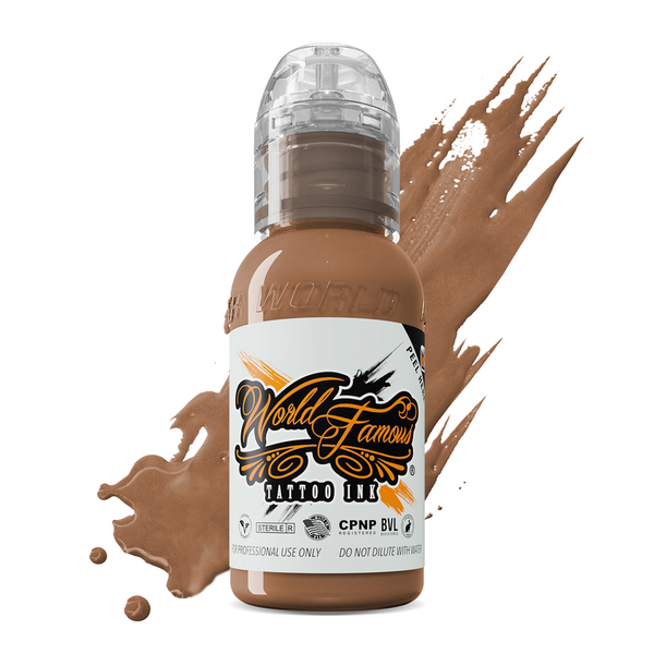 World Famous Ink - Pink Ribbon Tan Mink - 30ml (1oz)