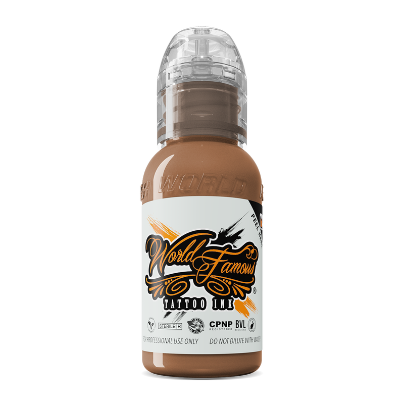 World Famous Ink - Pink Ribbon Tan Mink - 30ml (1oz)