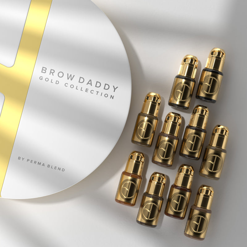 BROWDADDY SET OF PIGMENTS GOLD COLLECTION