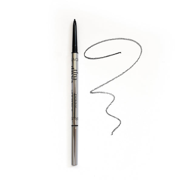 Tina Davies - Skinny Silk Pencil - Brown