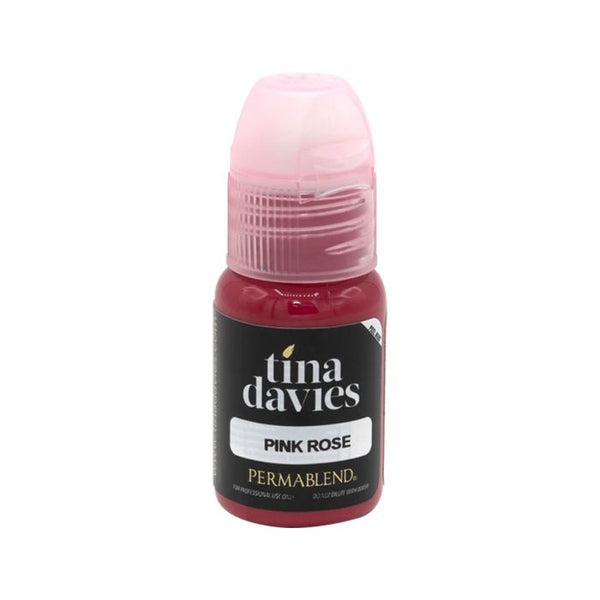 pink rose, tina davies pink rose, permablend pink rose, lip pigment