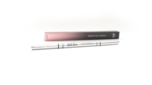 tina davies brown skinny silk pencil for brows